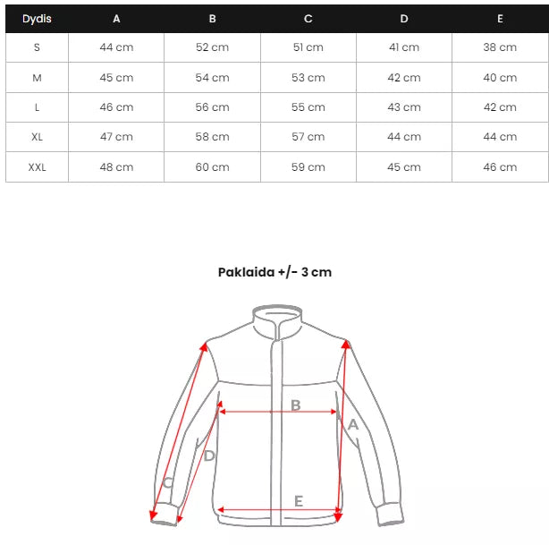 Ruda striukė su baltu kailiuku Edit
