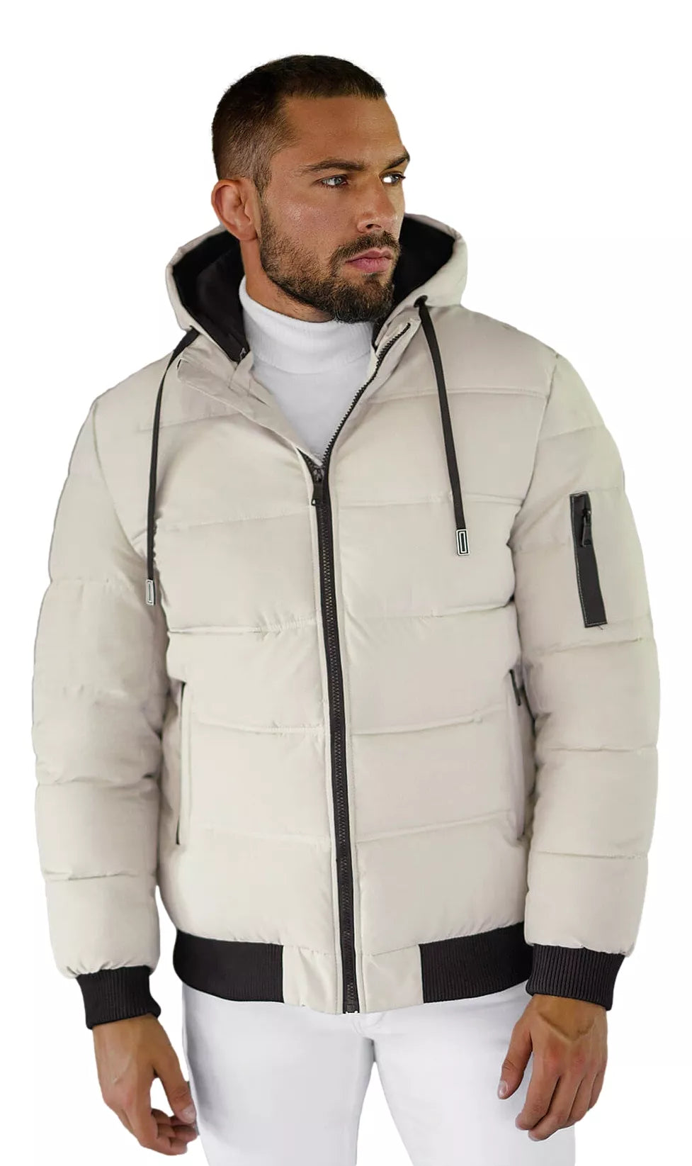 Vyriška rusva žieminė striukė Rock