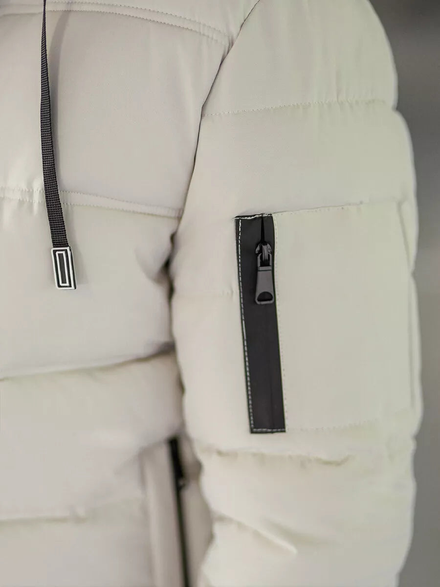 Vyriška rusva žieminė striukė Rock