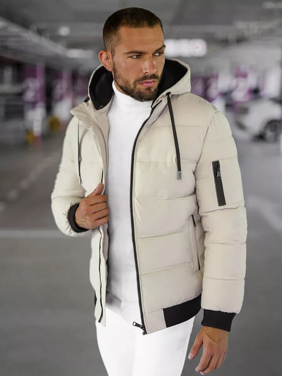 Vyriška rusva žieminė striukė Rock