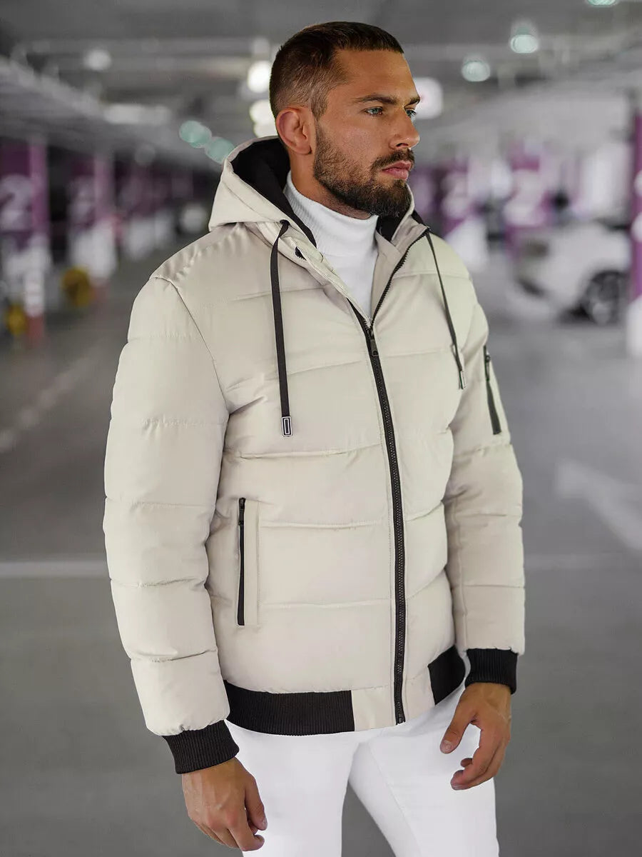 Vyriška rusva žieminė striukė Rock