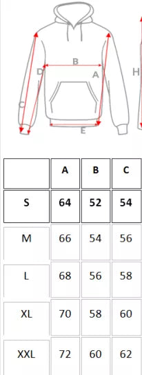 Rudas  vyriškas džemperis su gobtuvo Hiporeng