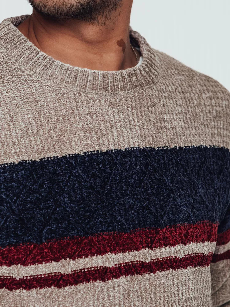 Vyriškas rudas megztinis Rich