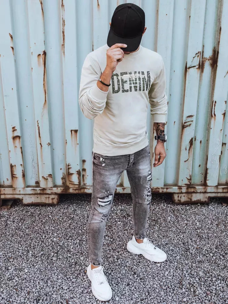 Rusvas vyriškas džemperis Vovek