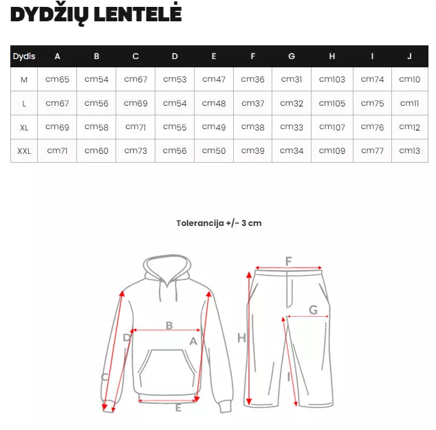 Chaki vyriškas komplektas Ivan