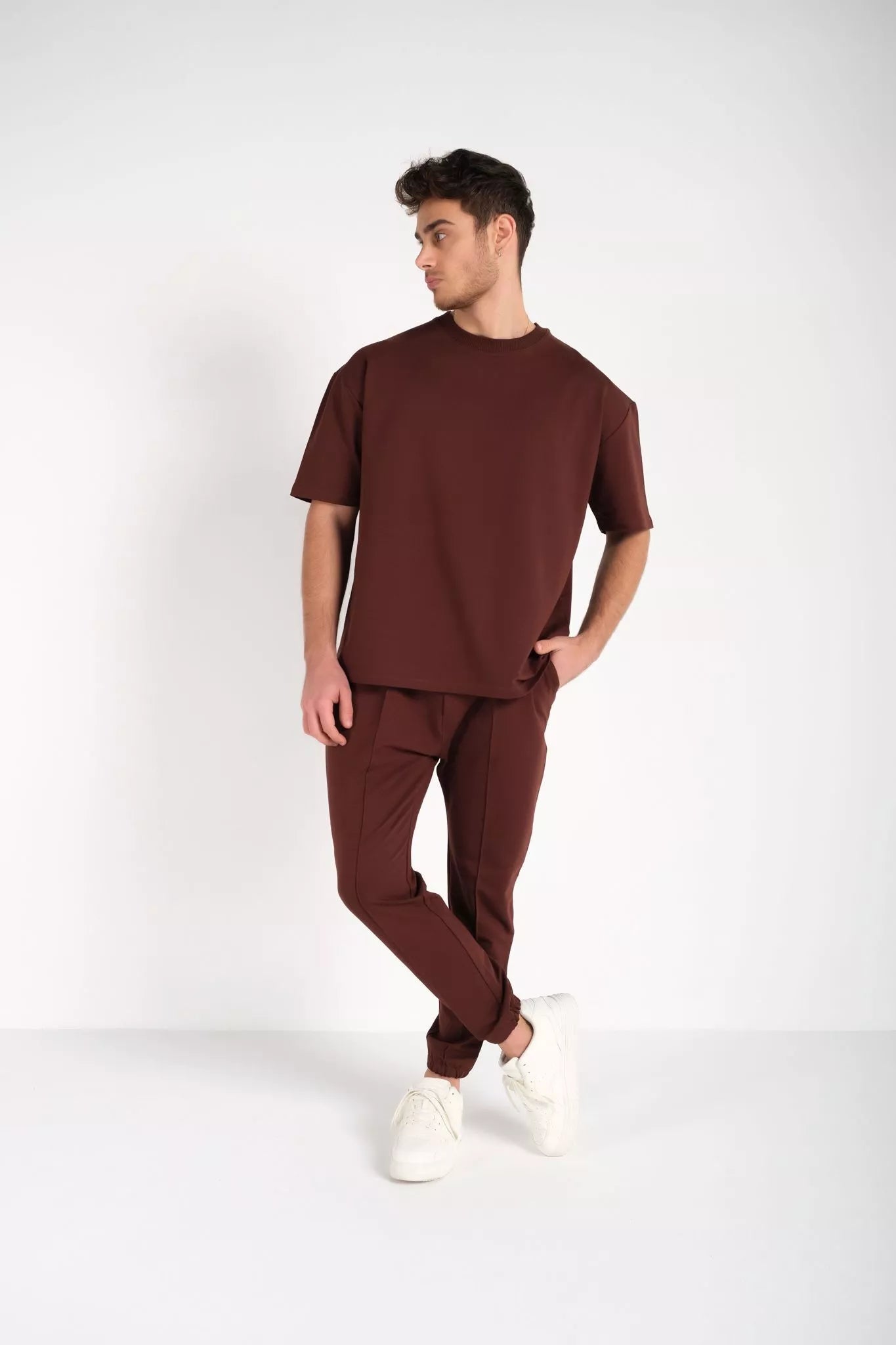 Vyriškas rudas komplektas SumerTop