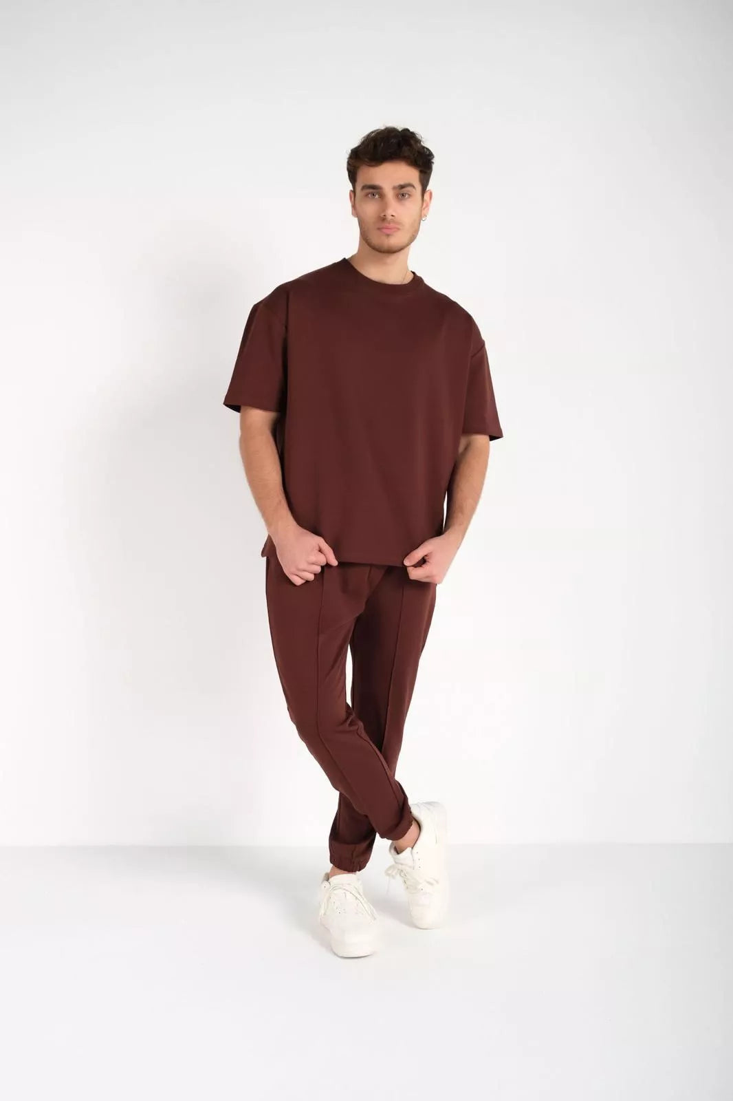 Vyriškas rudas komplektas SumerTop