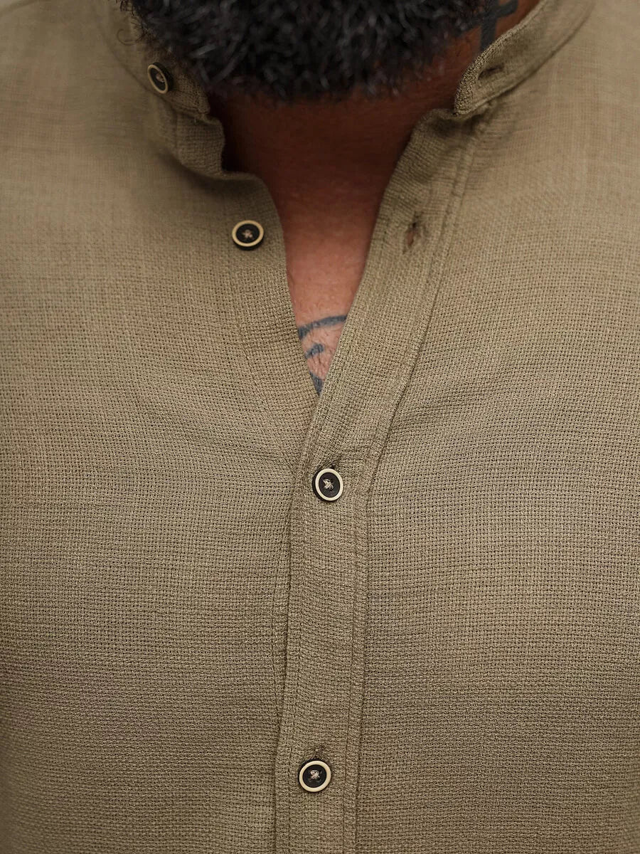 Vyriški rudos spalvos marškiniai Litor