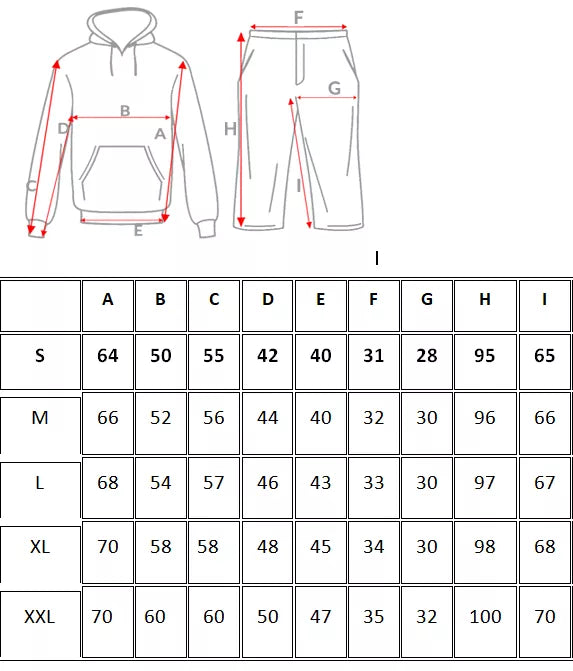 Rudas vyriškas sportinis kostiumas Solo