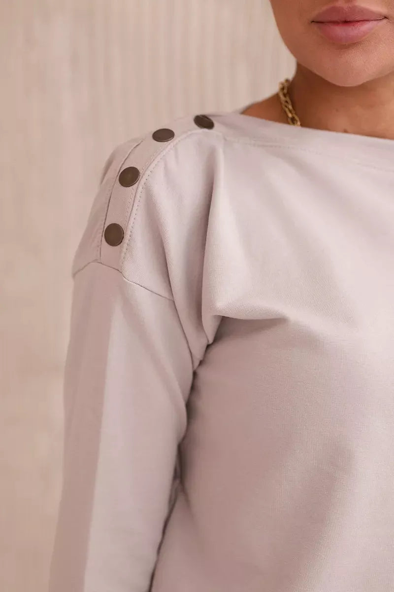 Moteriškas smėlinės spalvos komplektas Lette