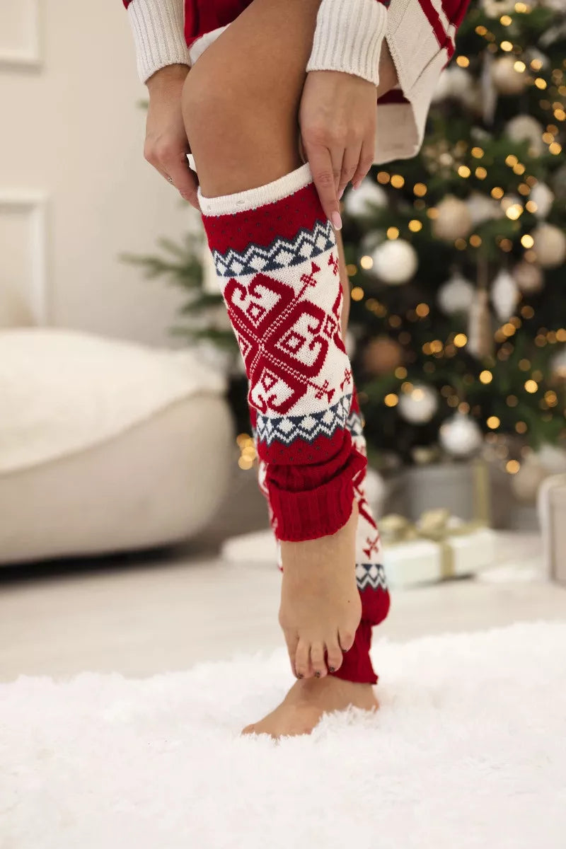 Moteriškas kalėdinis 3-ų dalių komplektas Christmas