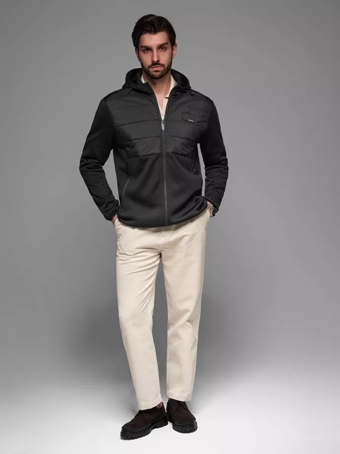 Vyriška juodos spalvos striukė Munt