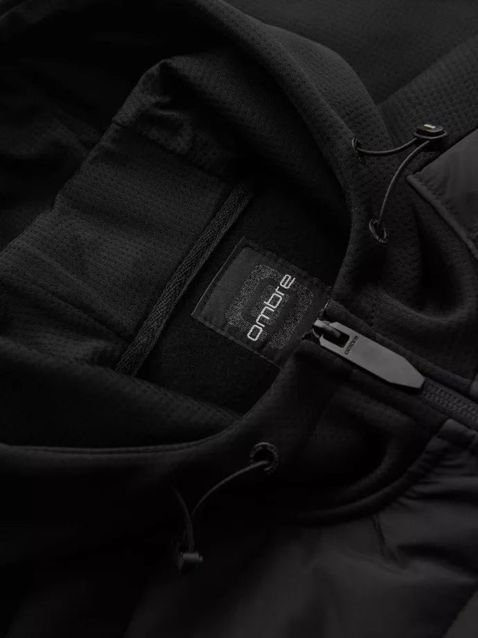 Vyriška juodos spalvos striukė Munt