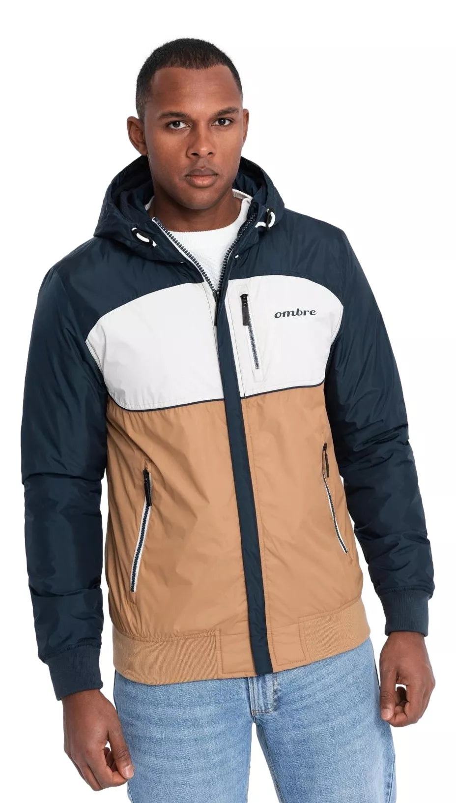 Vyriška tamsiai mėlynos spalvos striukė Inito