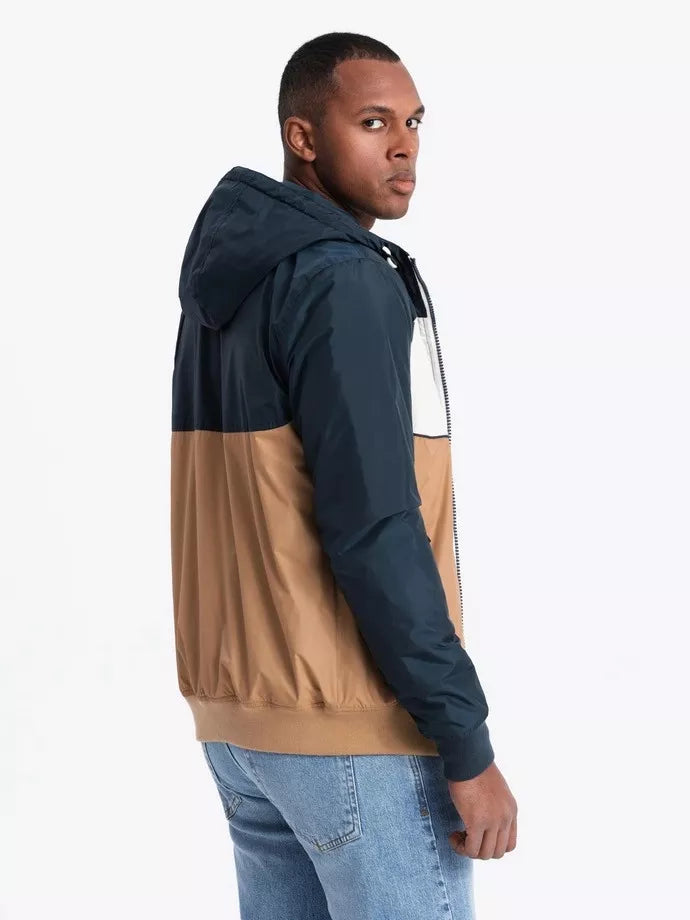 Vyriška tamsiai mėlynos spalvos striukė Inito