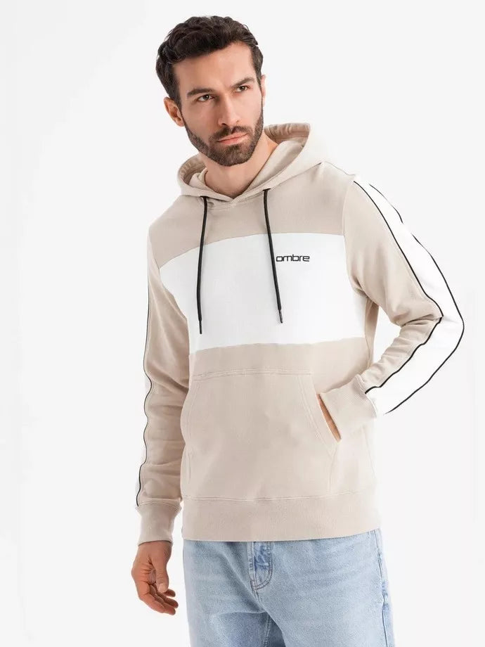 Vyriškas rusvos spalvos džemperis Edman