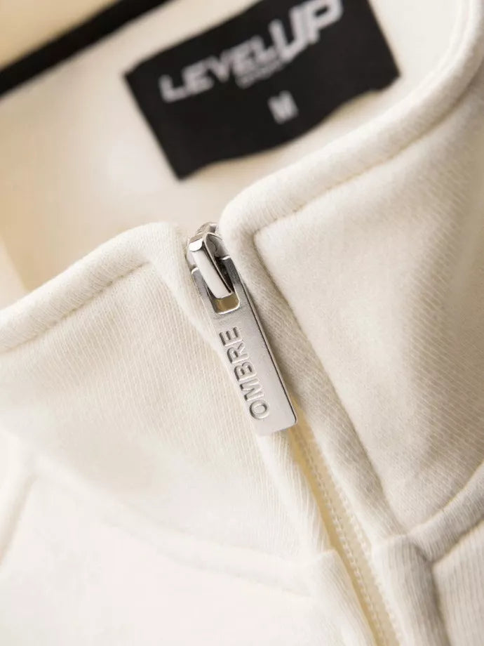 Vyriškas rusvos spalvos megztinis aukštu kaklu Olin