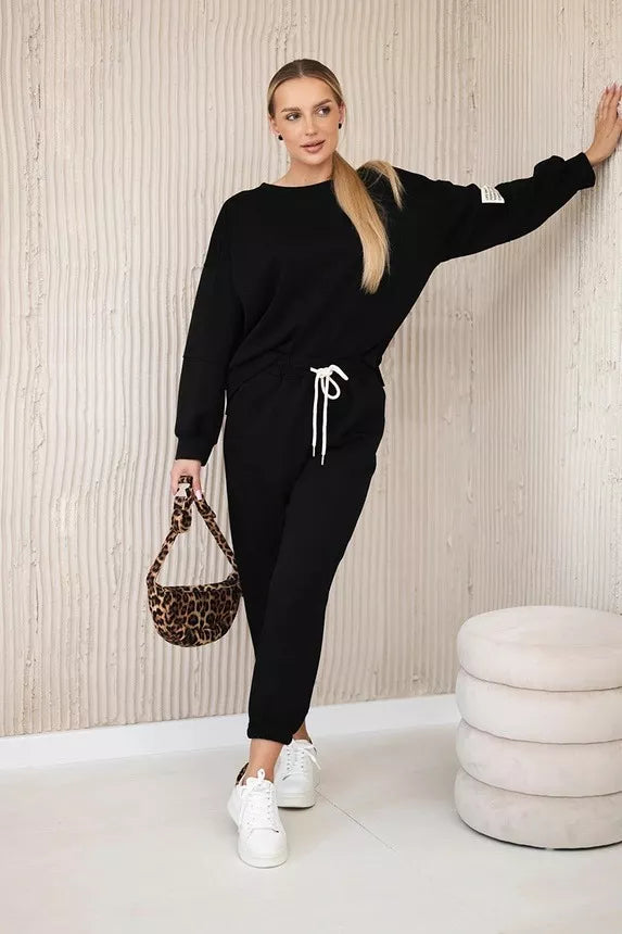 Moteriškas juodas komplektas Vesta
