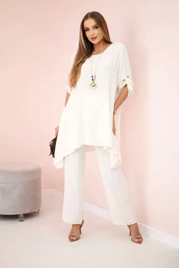 Moteriškas rusvos spalvos komplektas Elis