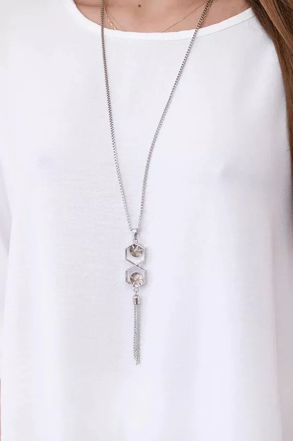 Moteriškas baltos spalvos komplektas Elis