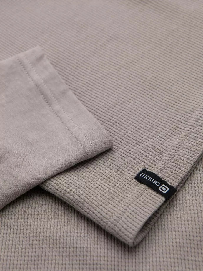 Vyriška pilki marškinėliai ilgomis rankovėmis Doug