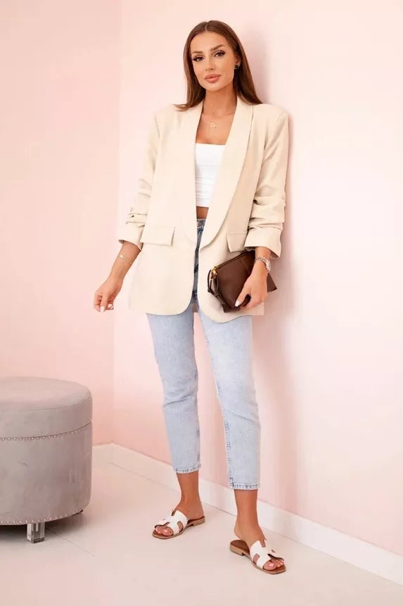 Moteriškas rusvas švarkas Florita