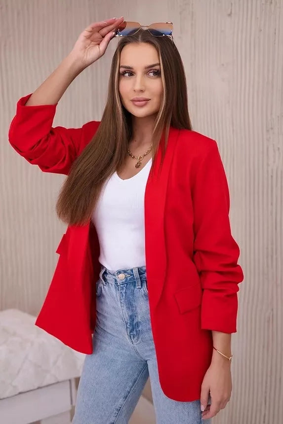 Moteriškas raudonas švarkas Florita