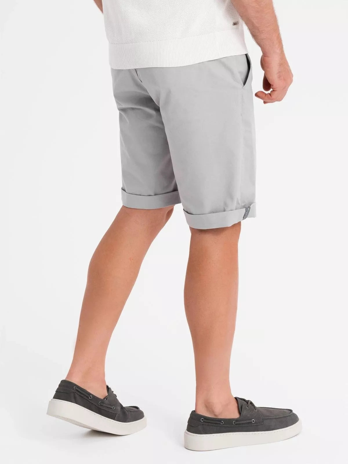 Vyriški pilkos spalvos šortai Rod