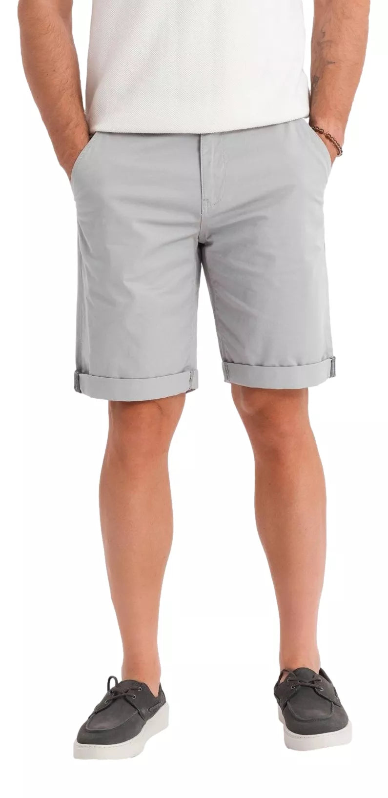 Vyriški pilkos spalvos šortai Rod