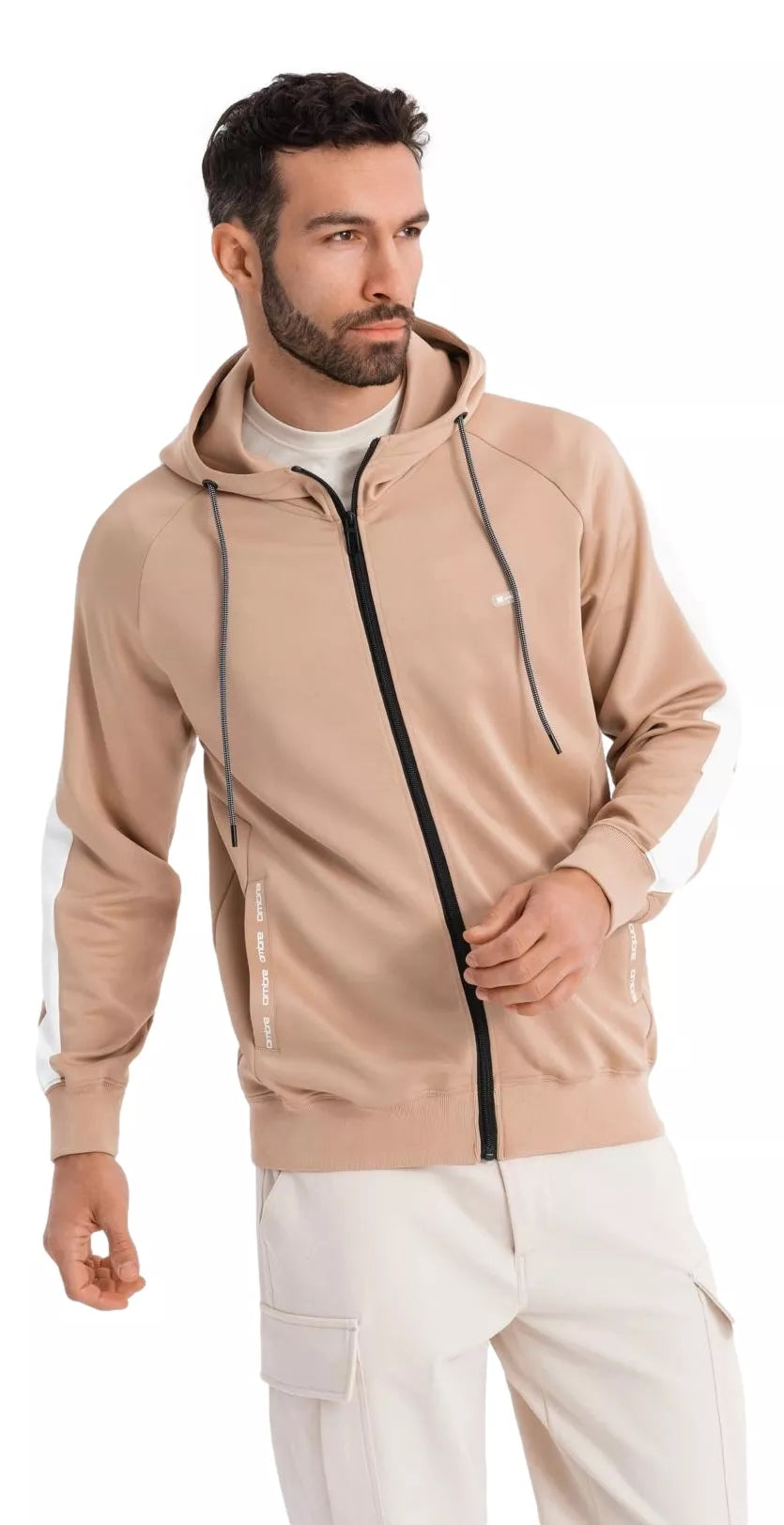 Vyriškas rusvas džemperis Dan