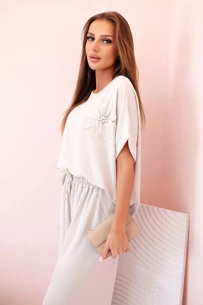 Moteriškas rusvas komplektas Loren