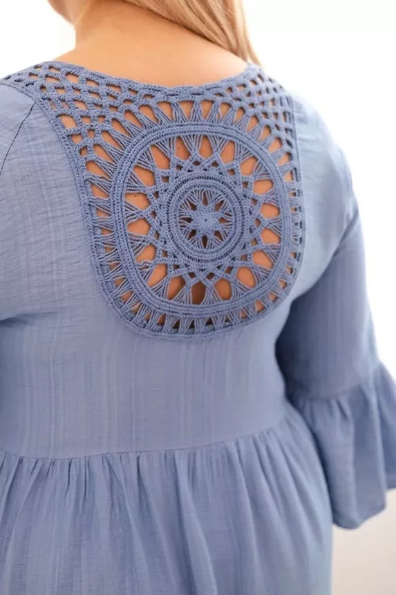 Moteriška mėlyna suknelė Wel