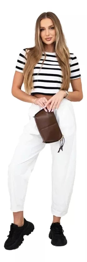 Moteriškos baltos kelnės Punto