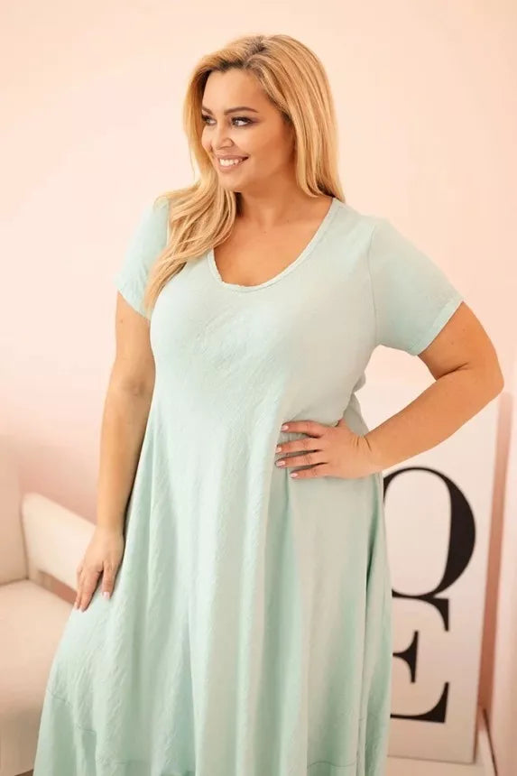 Moteriška mėtinė suknelė Gala