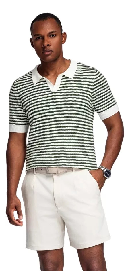 Vyriški chaki spalvos polo marškinėliai Vinson