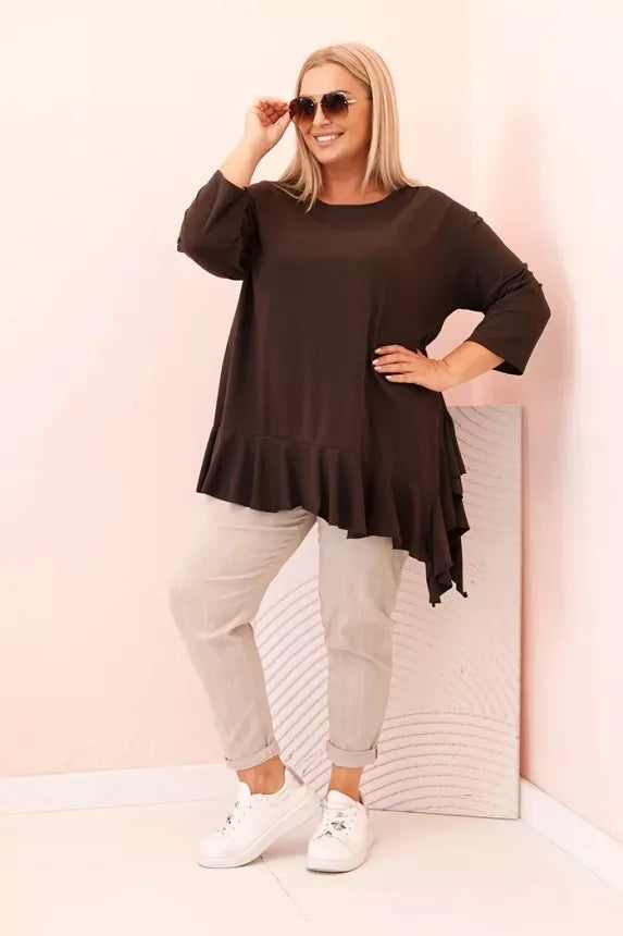 Moteriška ruda palaidinė Berin