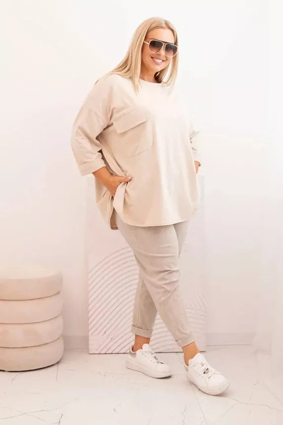 Moteriška šviesiai rusva palaidinė Margo