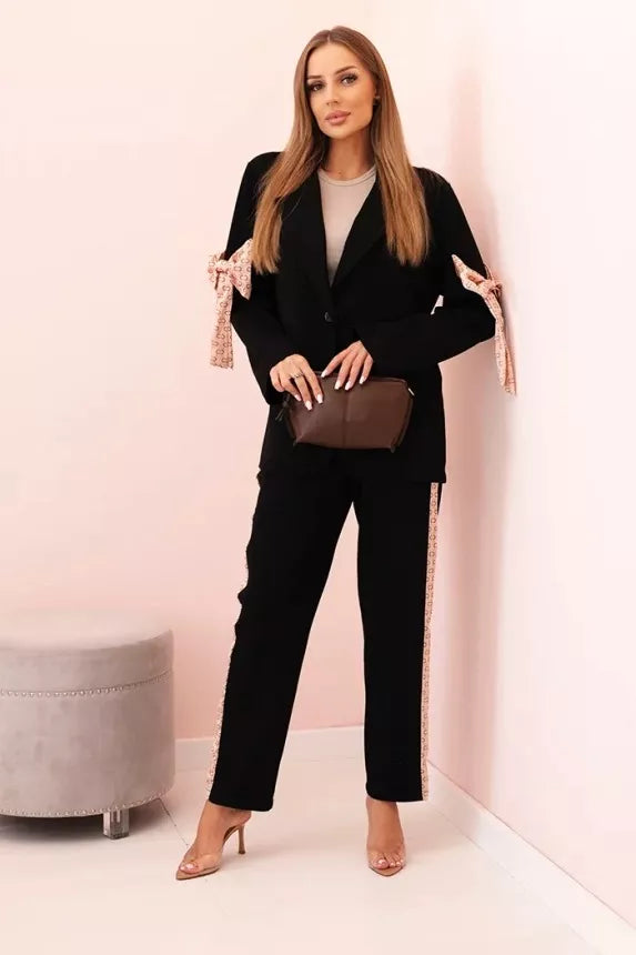 Moteriškas juodas komplektas Rene