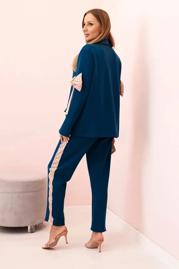 Moteriškas mėlynas komplektas Rene