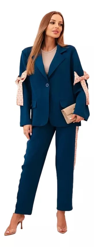 Moteriškas mėlynas komplektas Rene