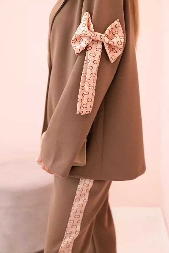 Moteriškas rusvas komplektas Rene