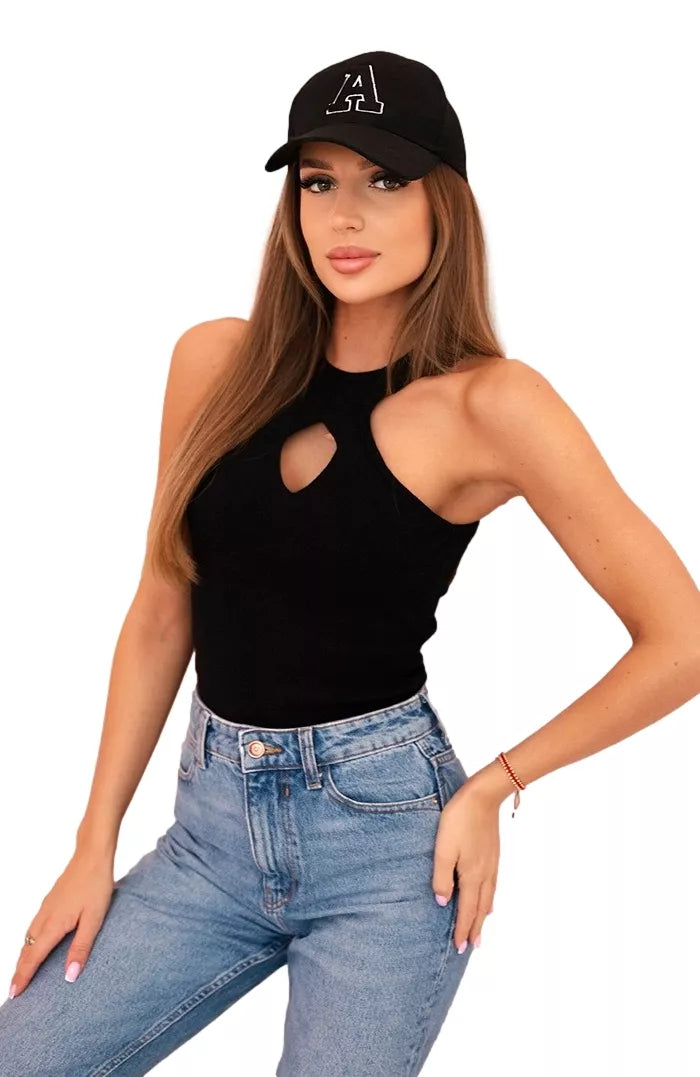 Moteriška juoda palaidinė Krosy