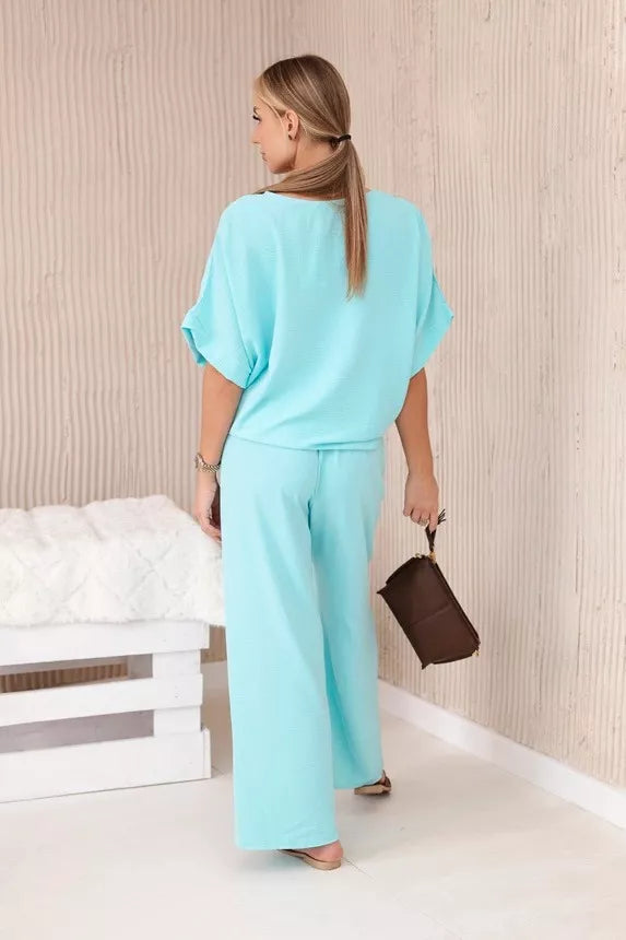 Moteriškas mėrinis komplektas Folk