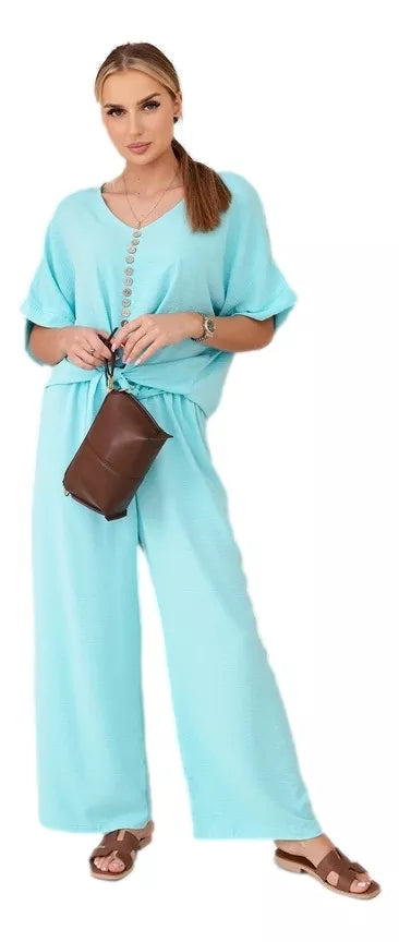 Moteriškas mėrinis komplektas Folk