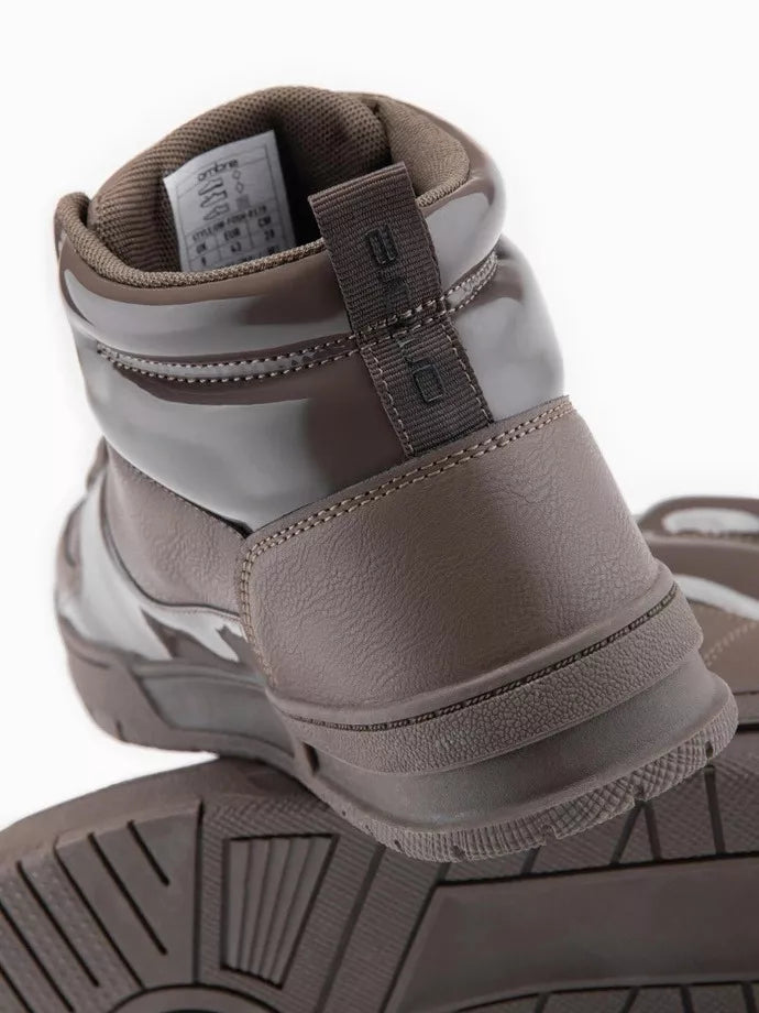 Vyriški tamsiai rudi laisvalaikio batai Guar