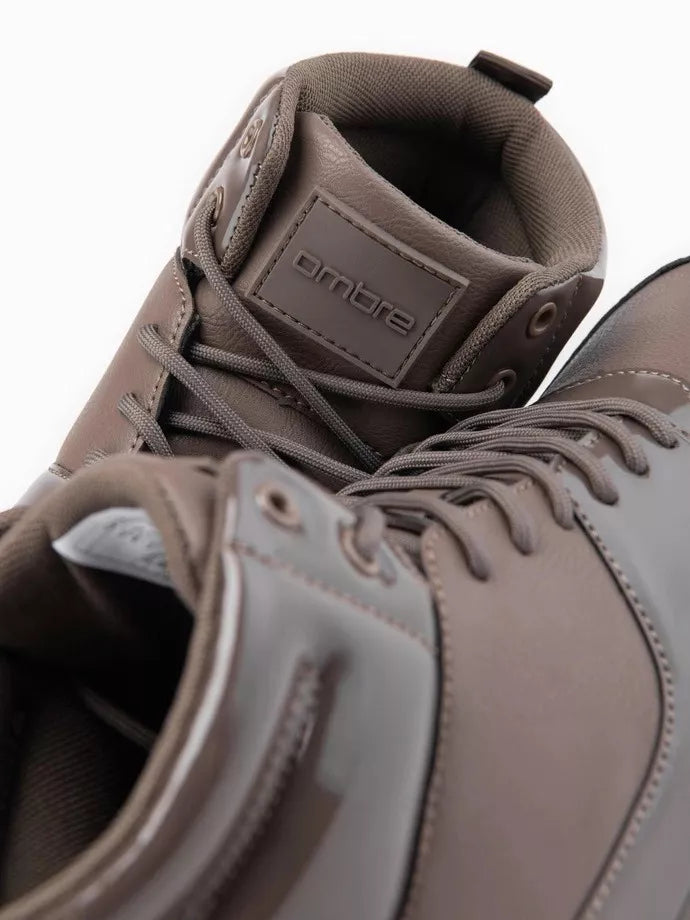 Vyriški tamsiai rudi laisvalaikio batai Guar