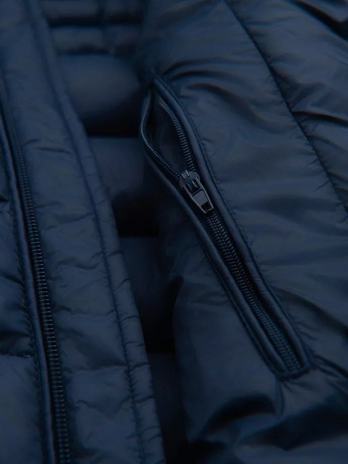 Vyriška tamsiai mėlyna striukė Ozan