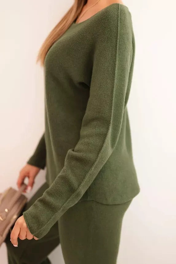 Moteriškas chaki komplektas Lora