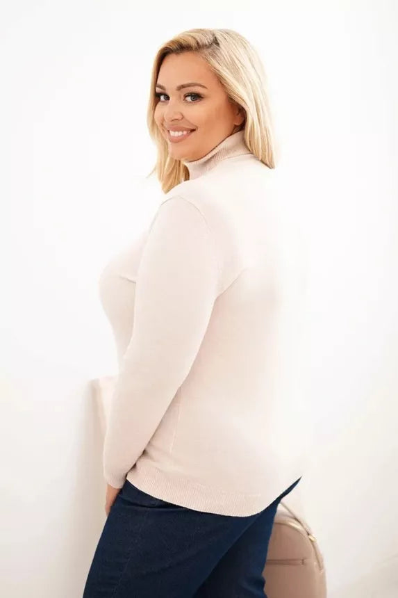 Moteriškas rusvas megztinis Nolo