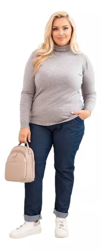 Moteriškas pilkas megztinis Nolo